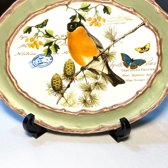 Vtg plastic Plate Picture Display Stands, Folding Easel Style 6” Set of 4 Black - Picture 4 of 5